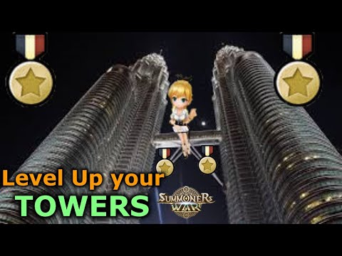 How to farm Glory Points to level up your Towers! (summoners war)