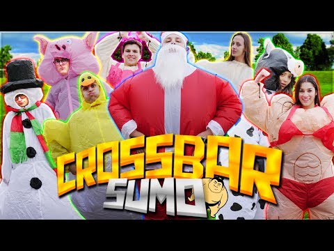 SUMO CROSSBAR CHALLENGE CON DELLE MODELLE - Mates & Klaus