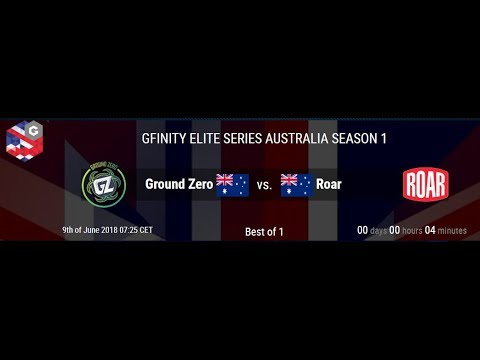 CS:GO LIVE || Ground Zero Gaming vs Roar | BO1  || Gfinity Elite Series AU