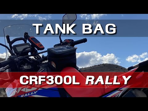 The Perfect Tank Bag For My Honda CRF300L Rally - Giant Loop Buckin' Roll