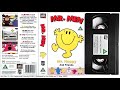 Mr Men 1 Mr Happy And Friends 1995 UK VHS