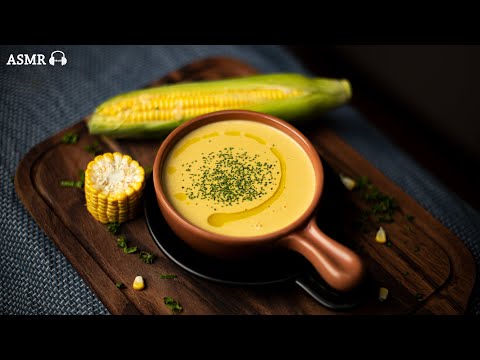 How to Make Japanese Corn Soup | Corn Potage Recipes | ASMR Cooking