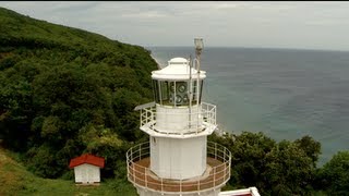preview picture of video 'Malabrigo Lighthouse on a windy day'
