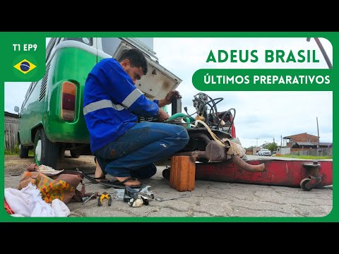 ADEUS BRASIL! 🚐 Nossa Kombi pronta para o Uruguai