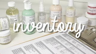 Keeping Track of Batches & Inventory - Selling Skincare Products on Etsy