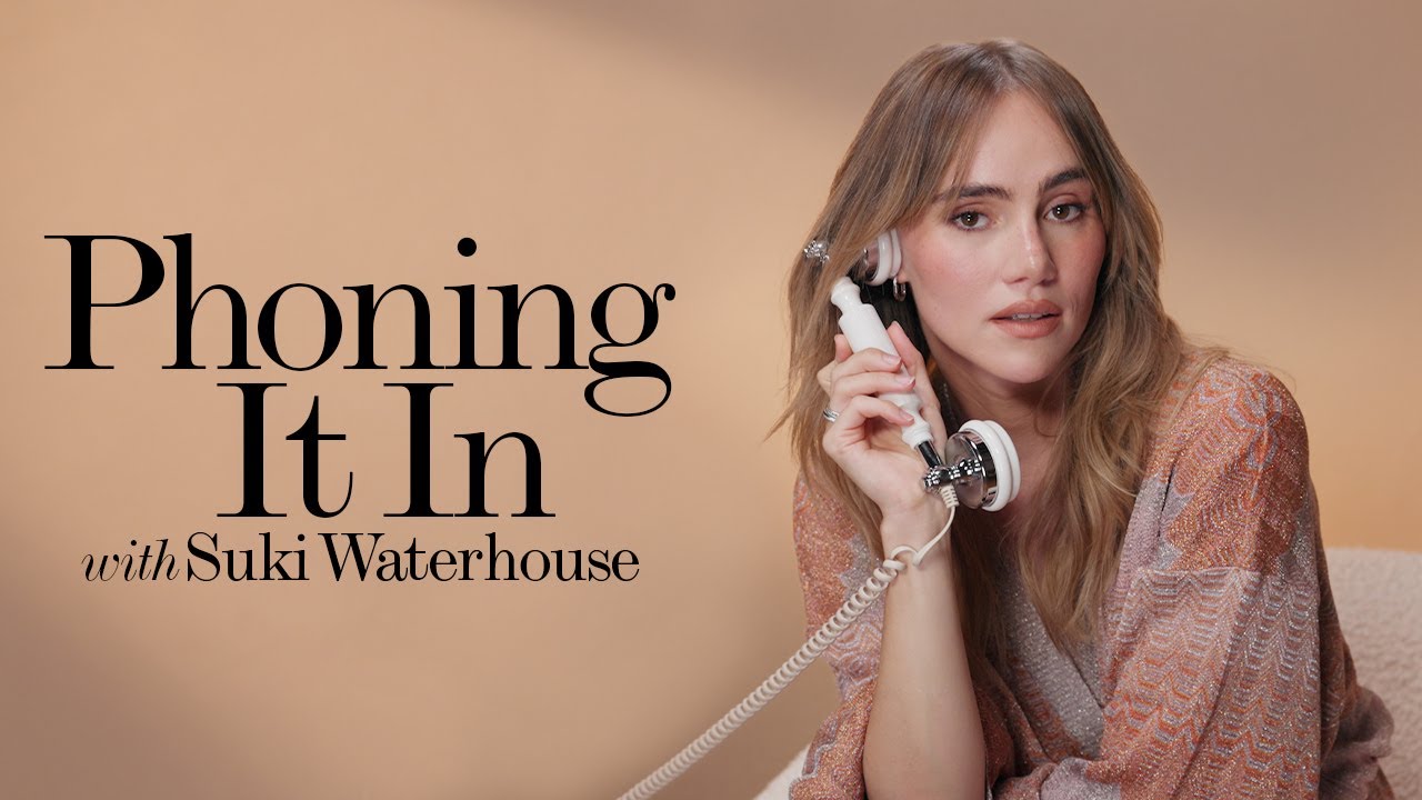 Suki Waterhouse Prank Calls Robert Pattinson, Zoë Kravitz & Camila Morrone | Phoning It In | ELLE