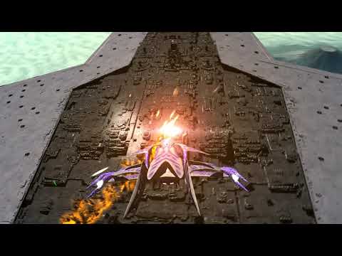 Babylon 5 Whitestar **DESTROYS** Super Star Destroyer
