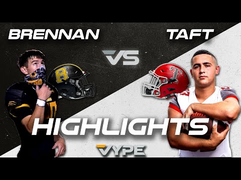 Brennan vs TAFT Highlights ||TXHSFB