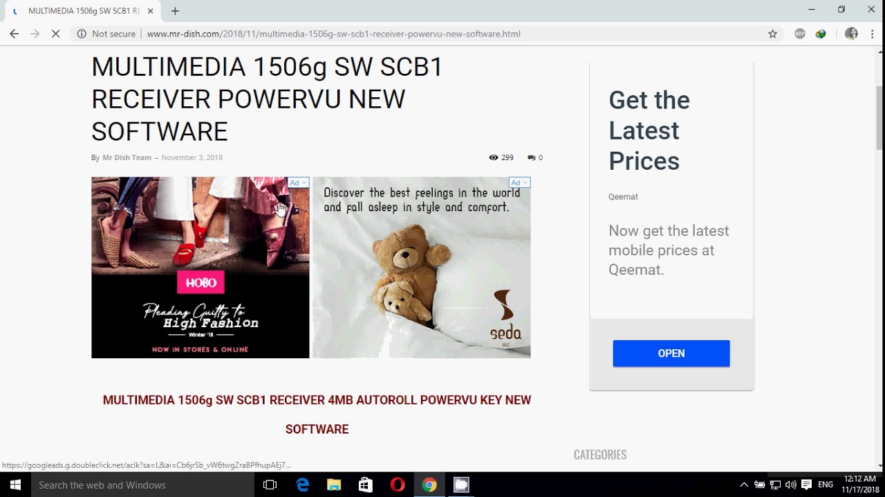 Multimedia 1506G SCB1 New Powervu Software