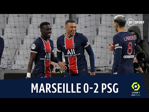 Marseille vs PSG (0-2) | Mbappe and Icardi give PSG victory in Le Classique | Ligue 1 Highlights