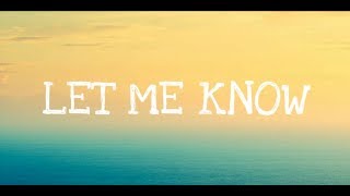 LANY - Let Me Know (Lyrics)