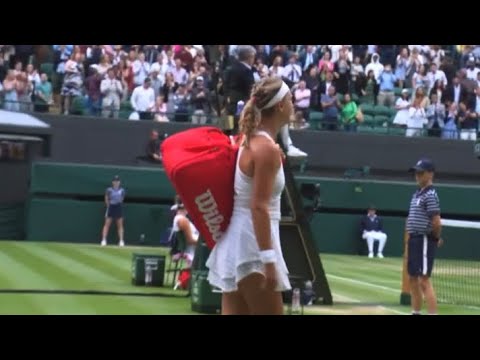 Wimbledon Crowd wrongfully boo Belarusian tennis player Victoria Azarenka