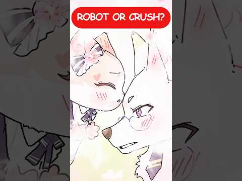 Robot or Crush? #Akixin #cat #animation