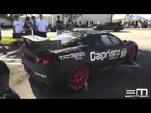 Ferrari F430 Challenge Exhaust Reving | Cars & Coffee Palm Beach, FL