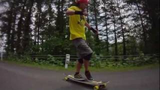 preview picture of video 'Jun. 11. 2011 (Asahikawa) - Longboarding'