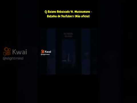 MUSSOUMANO VS CJ REBAIXADO #shorts #foryou #ad #shortvideo #rimas #mussoumano