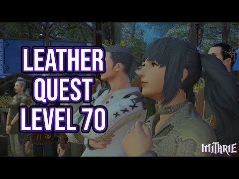 FFXIV 4.56 1295 Leatherworker Quest Level 70