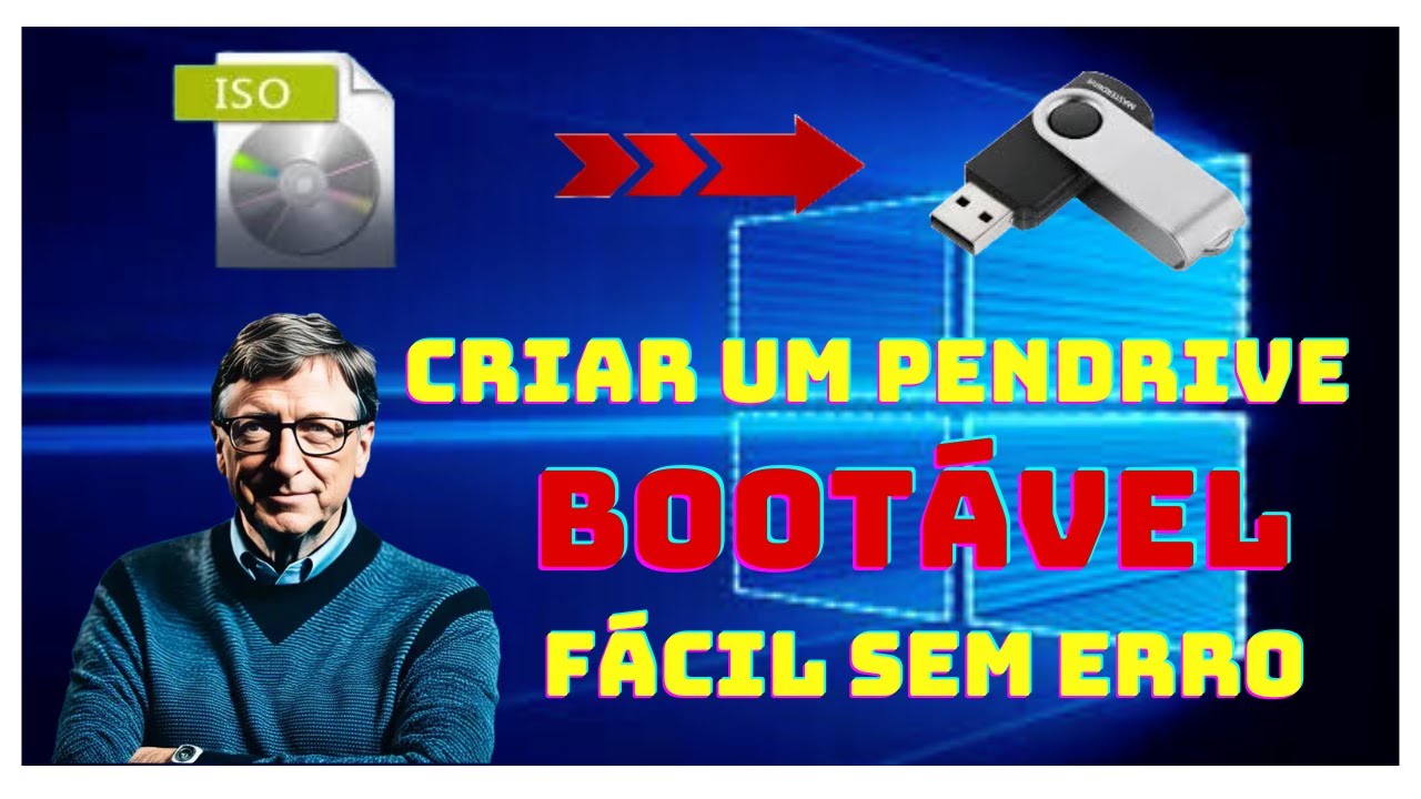 Como criar um Pendrive Bootável Fácil e Sem Erro (2025 atualizado)