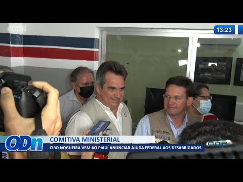 Comitiva Ministerial vem ao Piauí anunciar ajuda aos desabrigados 05 01 2022