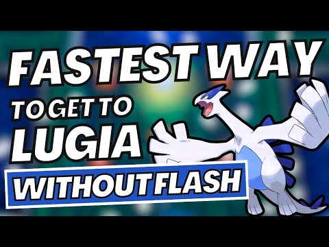 Whirl Islands Walkthrough WITHOUT FLASH | Fastest Way To Lugia | Pokemon Heart Gold and Soul Silver