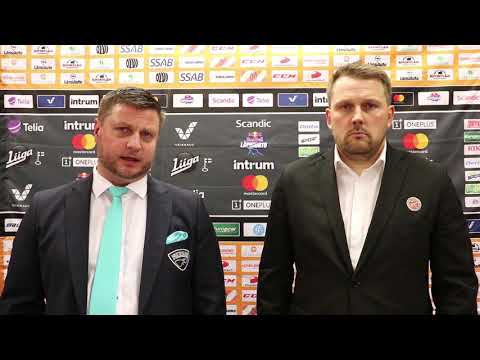 Jälkilöylyt HPK-Pelicans 1.2.2019 - lehdistötilaisuus