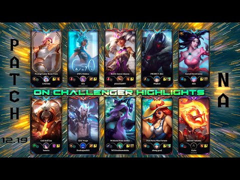 NA Challenger Match #6 Highlights Patch 12.19