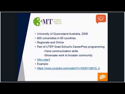 3MT 2019 Overview