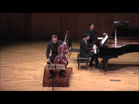 Shostakovich Cello Sonata in D minor, Op 40 (4th mov.) l Johannes Moser & William Youn