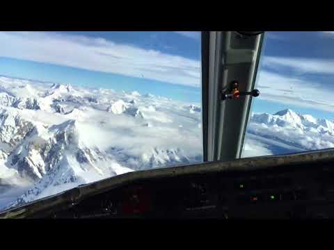 Flying over Mt Everest