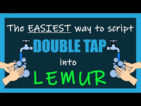 The EASIEST way to script DOUBLE TAP into LEMUR