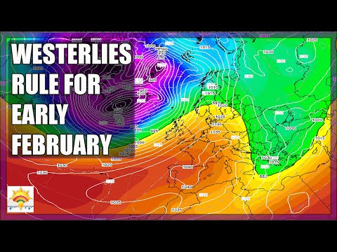 Ten Day Forecast: Westerlies Rule For Early February