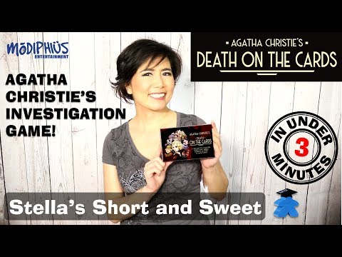Agatha Christie's Death on the Cards Card Game - Stella's Short and Sweet