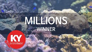 Download lagu MILLIONS - WINNER (KY.93854) [KY 금영노래방] / KY Karaoke mp3