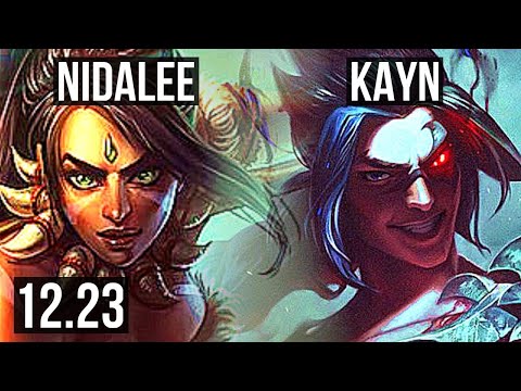 NIDALEE vs KAYN (JNG) | 17/2/10, 2.3M mastery, 1700+ games, Legendary | EUW Master | 12.23