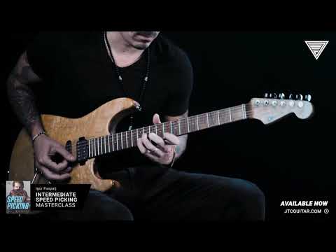 Igor Paspalj - Speed Picking Masterclass - vol.2 - Intermidiate level - JTC Guitar