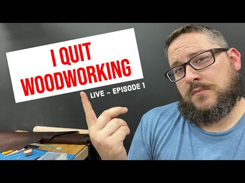 Leather Work VS Woodworking on the Onefinity CNC - Live Episode 1