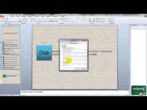 comment ouvrir un lien hypertexte sur powerpoint