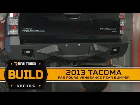 Fab Fours Vengeance Rear Bumper | 2013 Toyota Tacoma Build