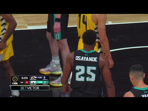 6.7 Shane Osayande 8 PTS 12 REB 6 BLKS (in 20minutes) vs Edmonton Stingers