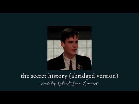 the secret history (abridged version) - as read by neil perry aka robert sean leonard