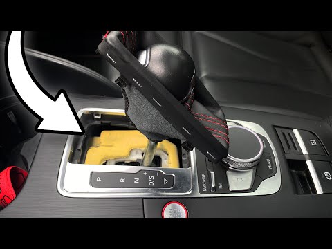 Audi A3 (8V) automatic transmission emergency unlock (S-Tronic DSG gearbox release)