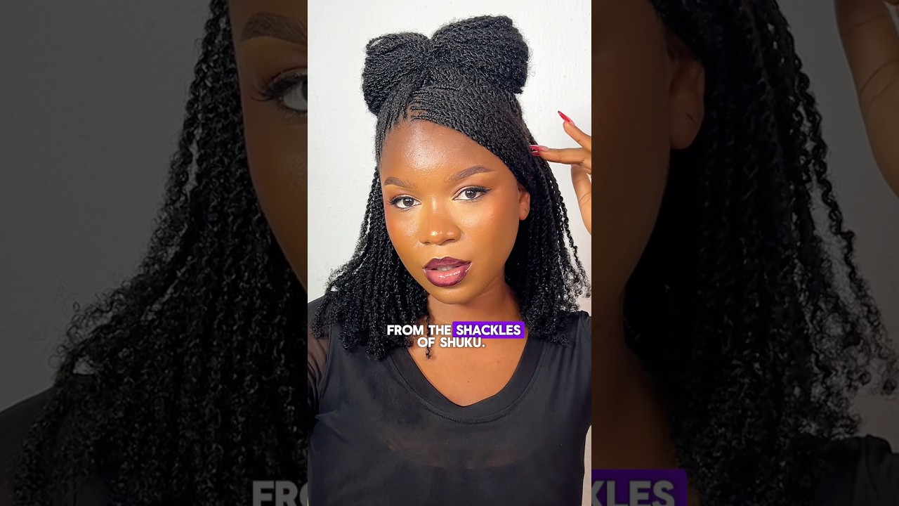 10 FUN WAYS TO STYLE YOUR MINI TWISTS. Full tutorial on my channel #minitwiststyles #kinkytwist