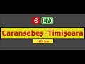 DN 6 E 70 Caransebeş Lugoj Timişoara July 2 June 26 2016