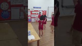 koko dance at her kindergarden.