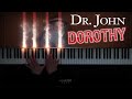 DR JOHN (Mac Rebennack) - Dorothy. 1981 ~ Piano #sheets