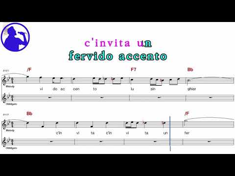 Verdi - La Traviata karaoke version sheet music for players,chorus added(Ye karaoke)