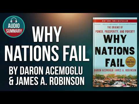 Thumbnail for Why Nations Fail by Acemoglu & Robinson | Summary | Economics & Political Institutions Explained by Daron Acemoglu