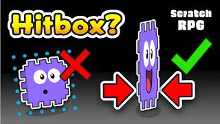 Player Collisions + Wacky hitboxes! 🐱 Scratch RPG #8