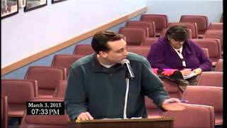 preview picture of video '2015 03 03 Falls Township Board of Supervisors Meeting'