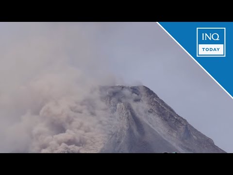New dark lava dome seen over Mayon Volcano summit on Jan. 8 | INQToday